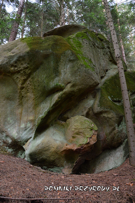 19. Pomnikowe skały w Woli Komborskiej